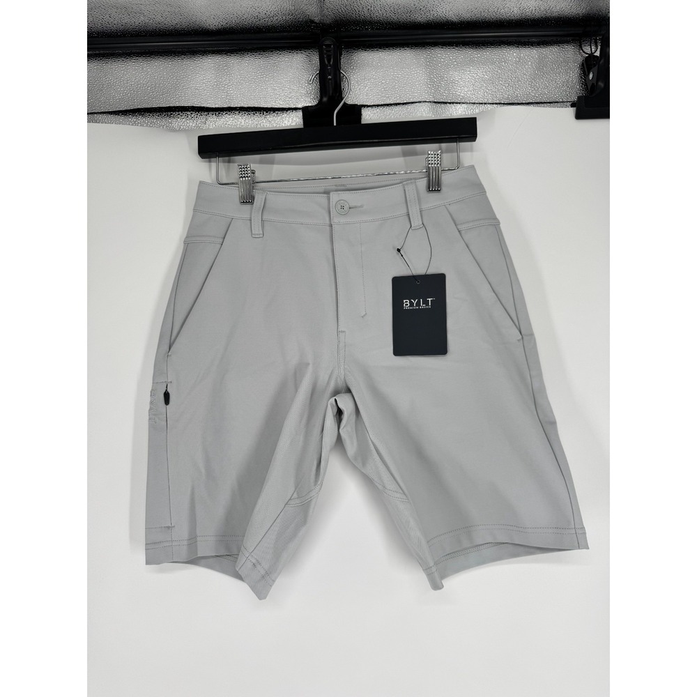 BYLT Premium Basics Everyday 9.5" Inseam Standard Fit Chino Shorts Performance